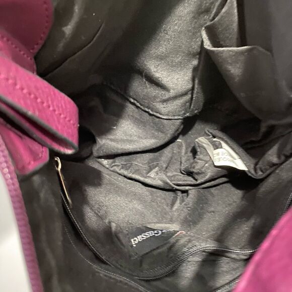 Purple leather gussaci bag - Picture 8 of 10
